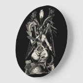 バプホメット ラージ壁時計 (傾斜)