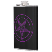 バプホメット（紫）のシギル フラスク (左)