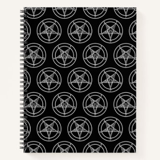 バプホメットPentagram Satanicスパイラルノート ノートブック