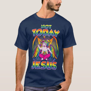 バプホメットSigil Not Todayイエス・サタン・ユニコーン Tシャツ