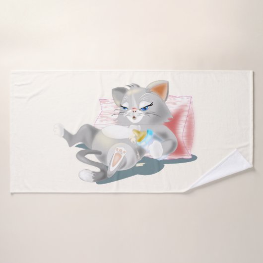 バベイキットンバスタオオルセット – カスタムカラー バスタオルセット (バスタオル)