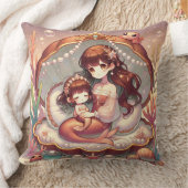バベイマーメイドスクエアピロー クッション (ブランケット)
