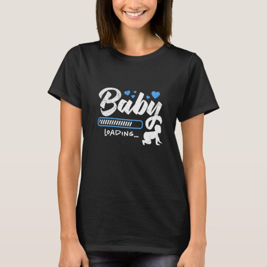 バベイ妊娠妊産婦ママ・プレミアムのロード Tシャツ (正面)