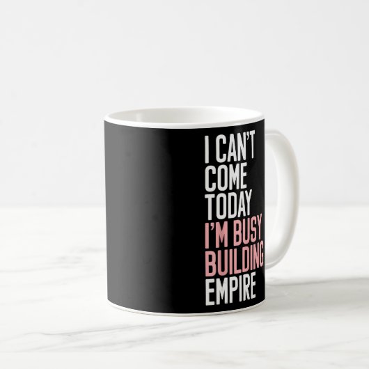 バベガールレディCEOボス コーヒーマグカップ (正面右)