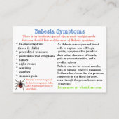 バベシアのファクトカード 名刺 (裏面)