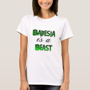 バベシアは獣だ ライム病啓発Tシャツ Tシャツ