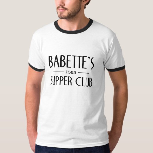 バベットのサパークラブ Tシャツ (正面)