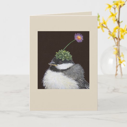 バベットカード カード (黄色い花)