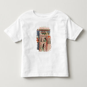 バベルの塔の建築 トドラーTシャツ