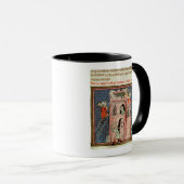 バベルの塔の建築 マグカップ (正面右)