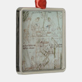 バベルの塔の建築 メタルオーナメント (右)