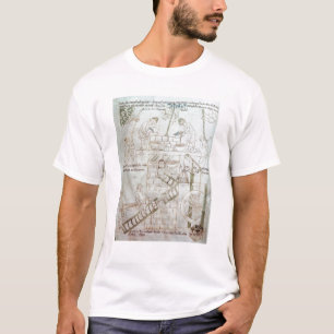 バベルの塔の建築 Tシャツ