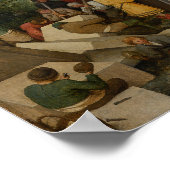 バベルの塔バイピエテル・ブルーゲル・ザ・エルダー ポスター (角)