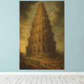 バベルの塔 キャンバスプリント (インサイチュ (ウッドフロア))