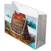 バベルの塔、ピエテル・ブルーゲル長老 ラージペーパーバッグ (正面アングル)