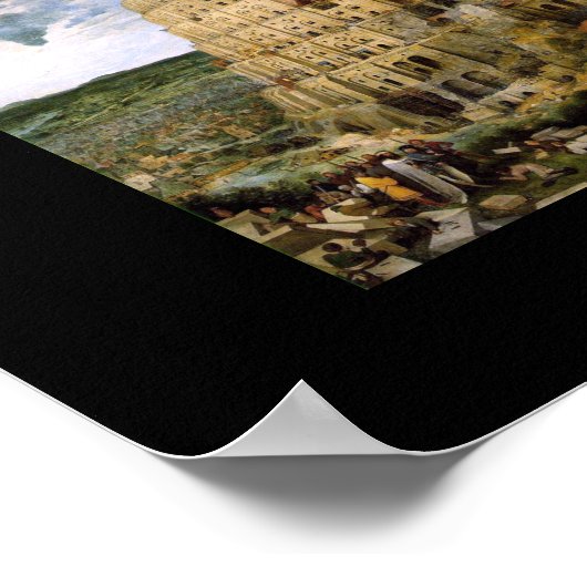 バベルの塔 ポスター (角)