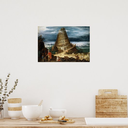 バベルの塔 ポスター (キッチン)