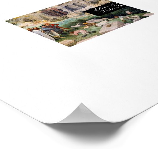 バベルの塔 ポスター (角)