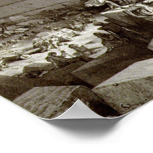 バベルの塔 ポスター (角)