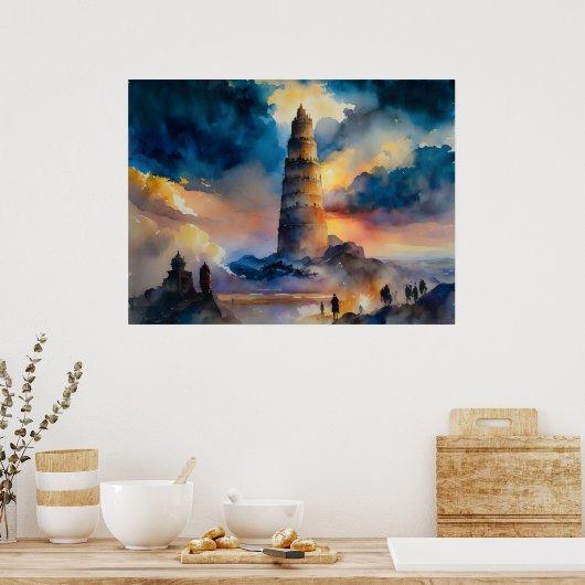 バベルの塔 ポスター (キッチン)