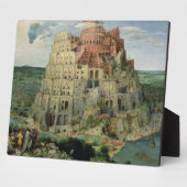 バベルの塔， 1563 (パネル油) フォトプラーク (側面)