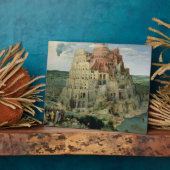 バベルの塔， 1563 (パネル油) フォトプラーク (側面)