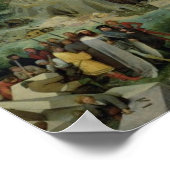 バベルの塔， 1563 (パネル油) ポスター (角)