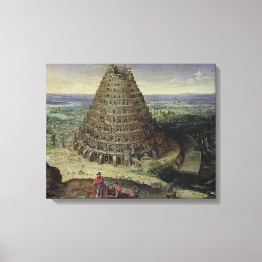 バベルの塔, 1594 キャンバスプリント (正面)