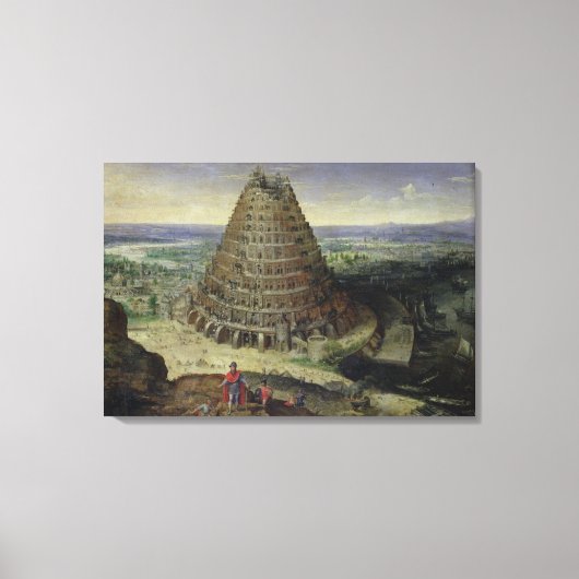 バベルの塔, 1594 キャンバスプリント (正面)