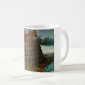 バベルの塔(Pieter Bruegel the Elder) コーヒーマグカップ (正面右)