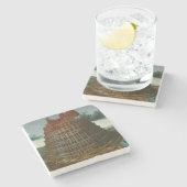 バベルの塔(Pieter Bruegel the Elder) ストーンコースター (横)