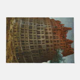 バベルの塔(Pieter Bruegel the Elder) ドアマット