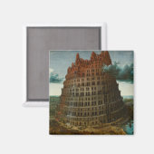 バベルの塔(Pieter Bruegel the Elder) マグネット (正面/裏面)