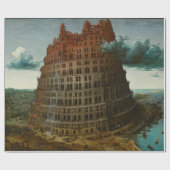 バベルの塔(Pieter Bruegel the Elder) ラッピングペーパー (フラット)