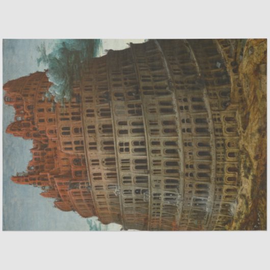 バベルの塔(Pieter Bruegel the Elder) 薄葉紙 (正面)