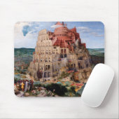 バベルの塔， Pieter Bruegel the Elder, 1563 マウスパッド (マウス)