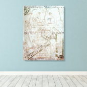 バベルの建築 キャンバスプリント (インサイチュ (ウッドフロア))