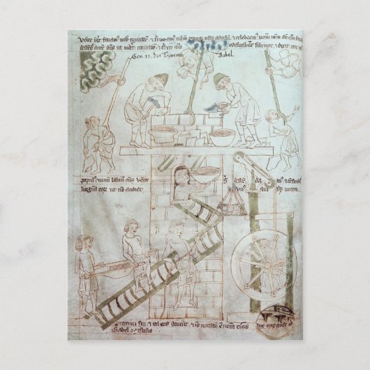 バベルの建築 ポストカード (正面)