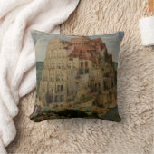 バベルピエテルブルーゲルザエルダーの塔 クッション (ブランケット)