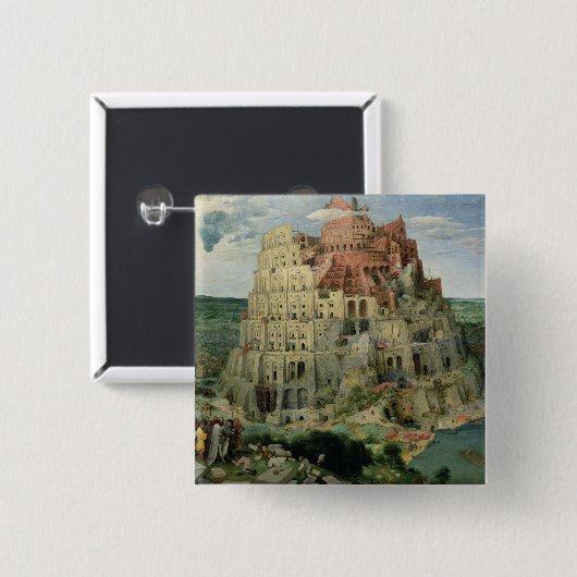 バベル塔 缶バッジ (正面&裏面)