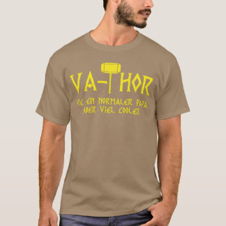 バホールパパことわざ父の日おもしろい Tシャツ