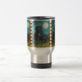 バボとピェワケット、黒猫が通勤マグ トラベルマグ (中央)