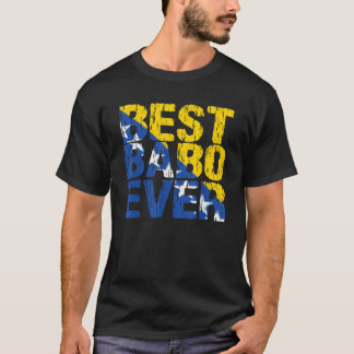 バボ最高のーエバーボスニアパパファーザーボスニア国旗の距離 Tシャツ
