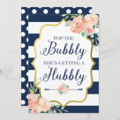 バポップ・アートのブリーの看板 招待状 (正面/裏面)