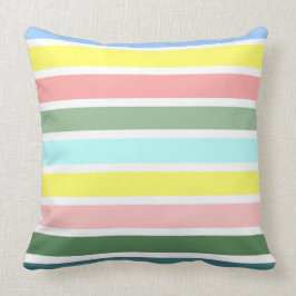 バミストライプのューダの色 クッション