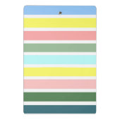 バミストライプのューダの色 ミニクリップボード (裏面)