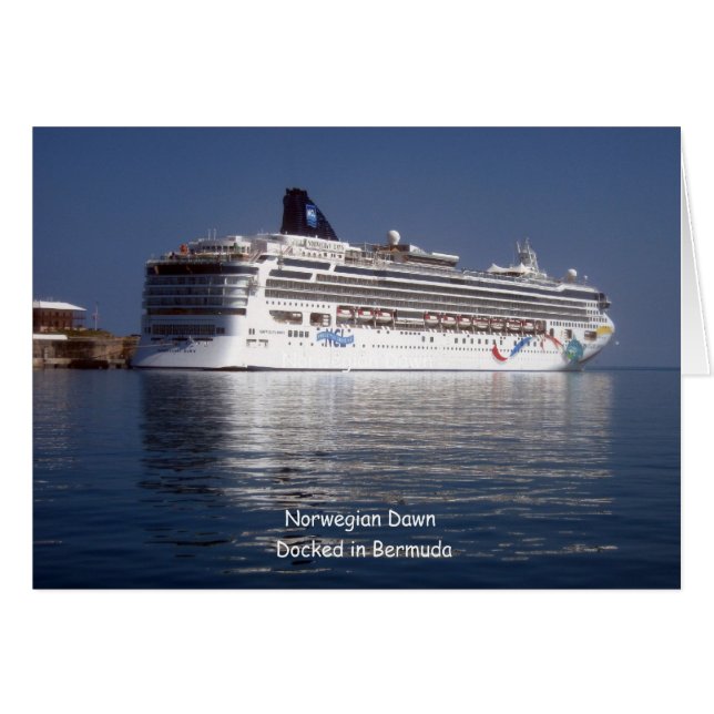 バミューダのノルウェーの夜明け (正面横)