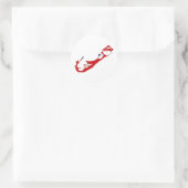 バミューダの地図BM ラウンドシール (バッグ)