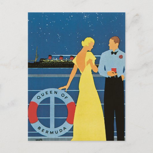 バミューダの王妃 ポストカード (正面)
