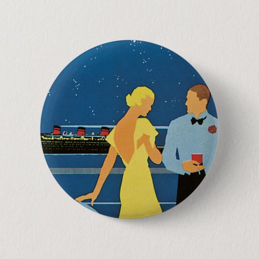 バミューダの王妃 缶バッジ (正面)